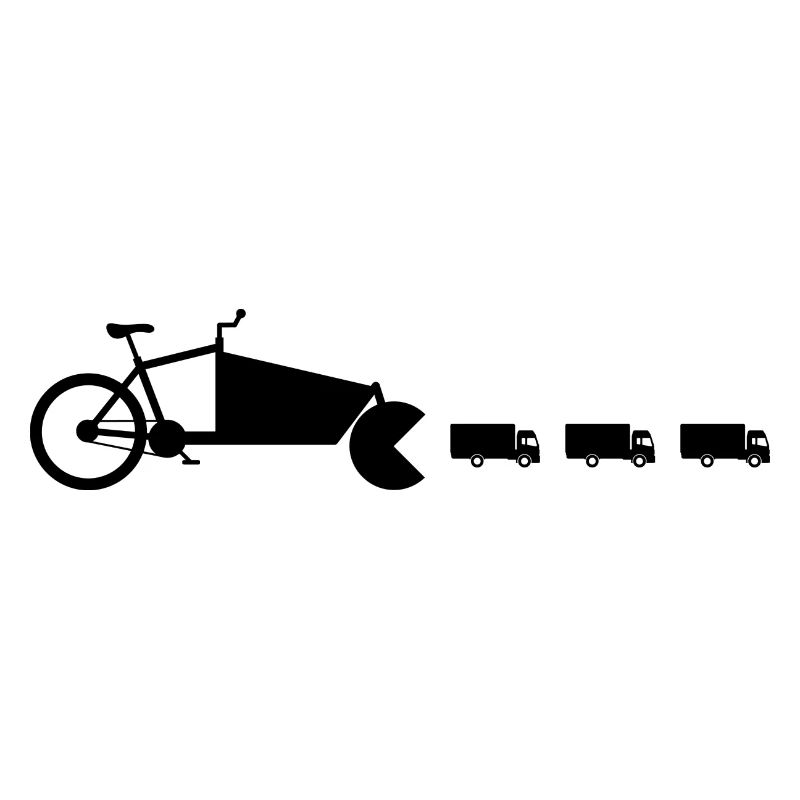 Cargo roue camion Pac Man