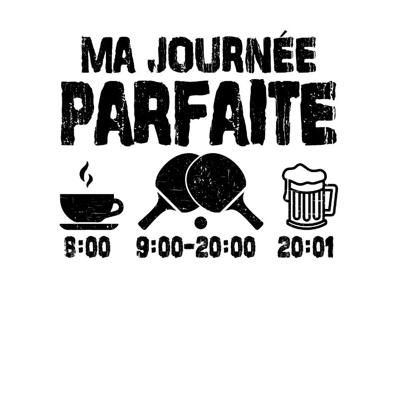 Ma Journée Parfaite Ping-pong