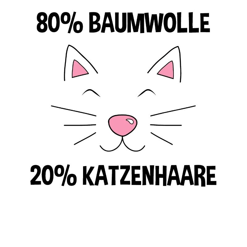 Baumwolle Katze Haar Katze Sprüche