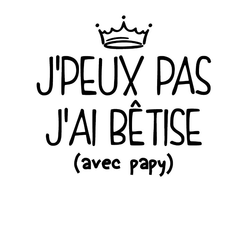 Je Peux Pas, Bêtise Avec Papy