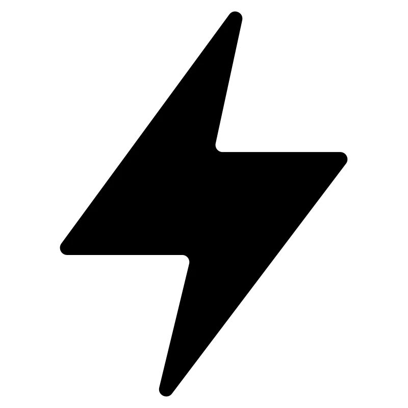 Lightning symbol