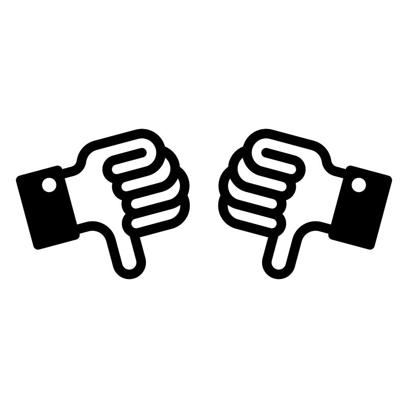 Daumen runter / Thumbs down (2)
