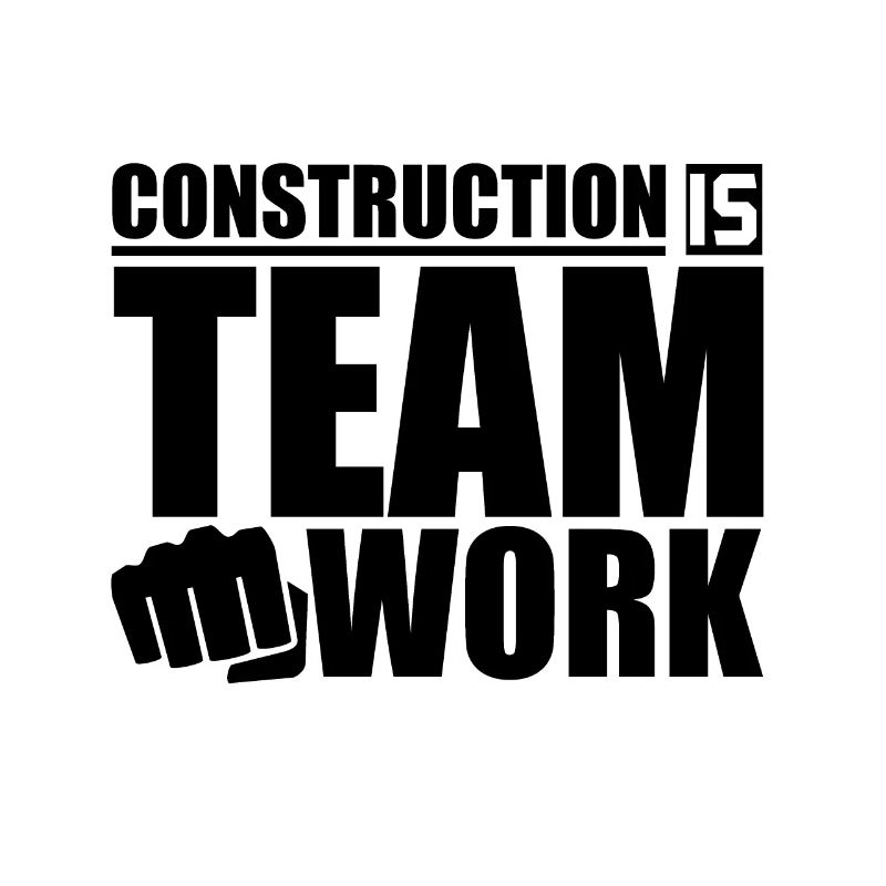 Excavator Construction worker Construction site Construction worker Construction
