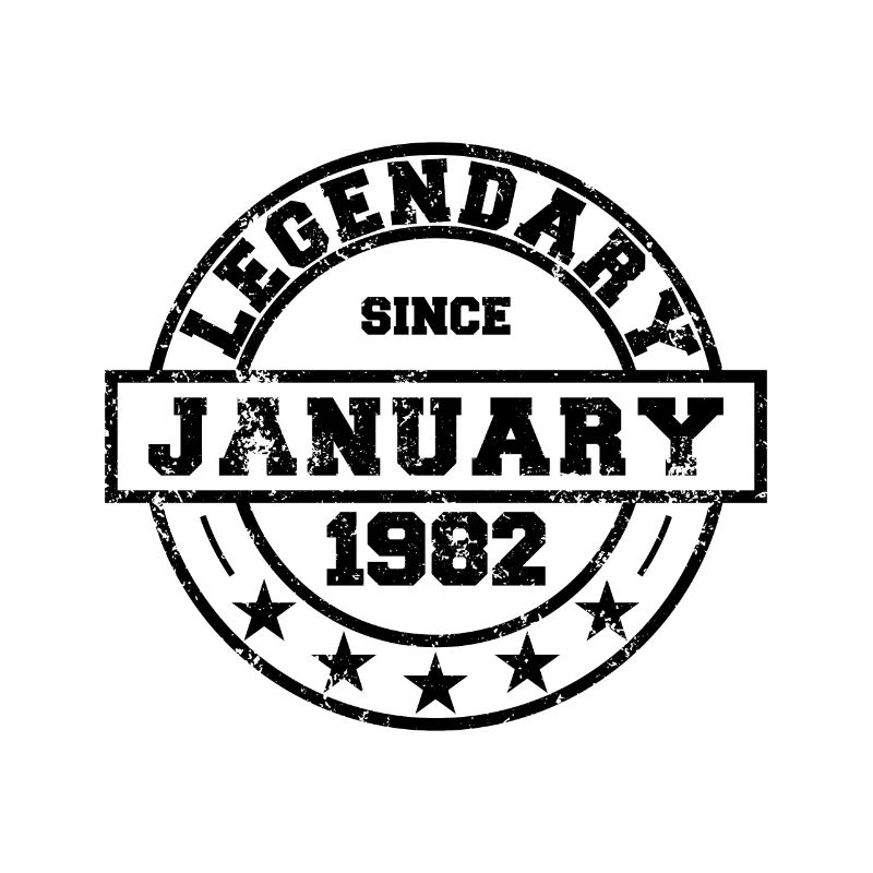 Legendary since January 1982 - Geburtstag