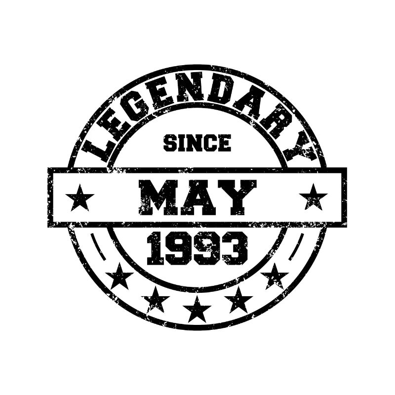 Legendary since May 1993 - Geburtstag