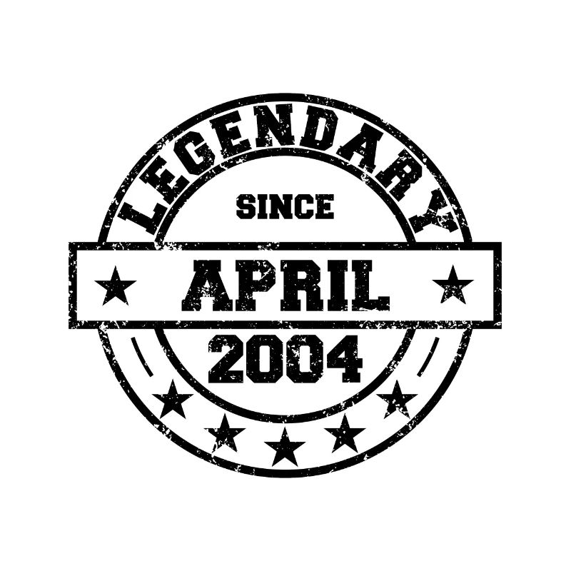 Legendary since April 2004 - Geburtstag