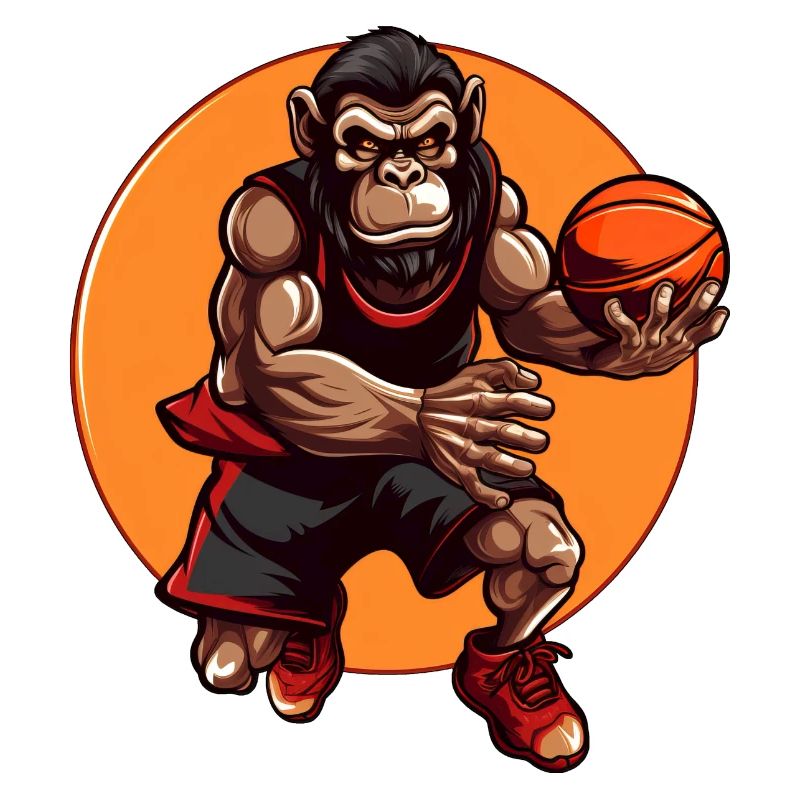 Basketteur Chimpanzé