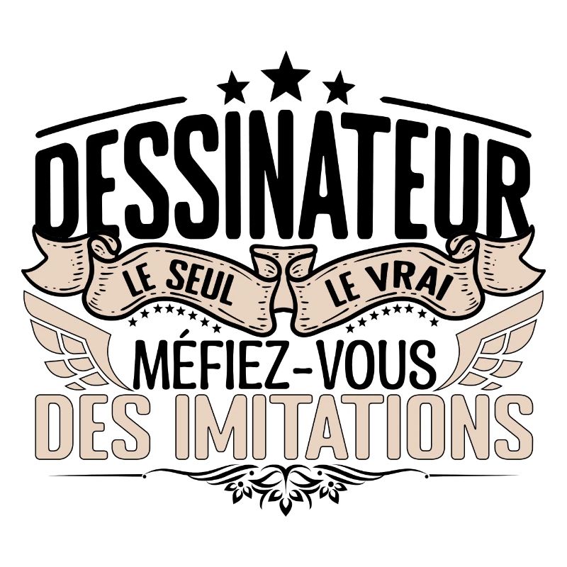 Dessinateur cadeau Dessinateur le vrai Dessinateur