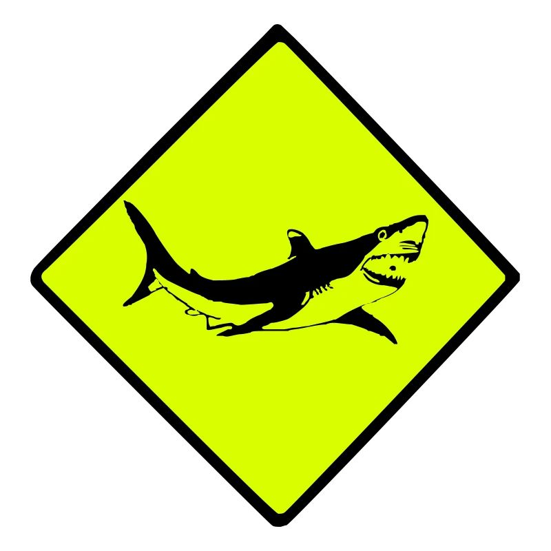 roadsign shark
