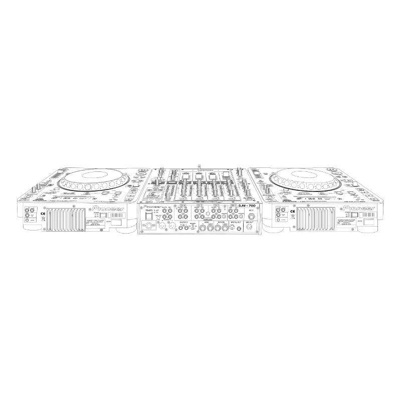 CDJ 1000 Configuration DJ