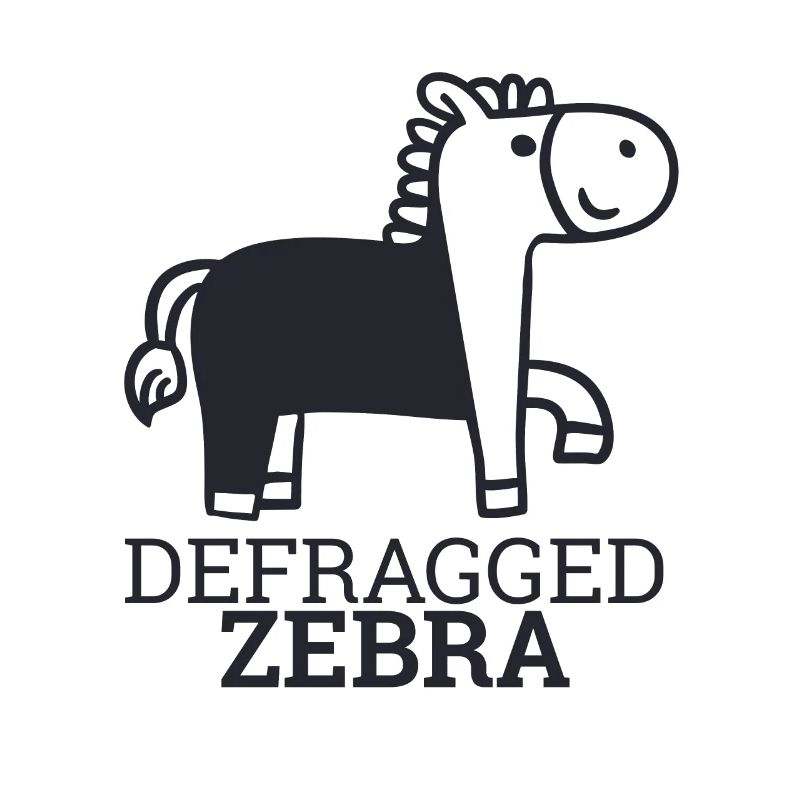 "Defragged Zebra" | Admin
