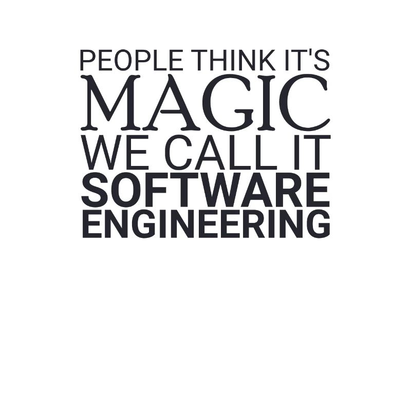 "Software Engineer Magic | Programming"