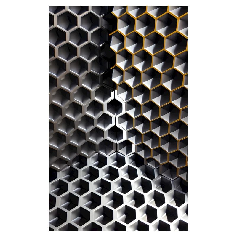 Metallic Cartesian Design