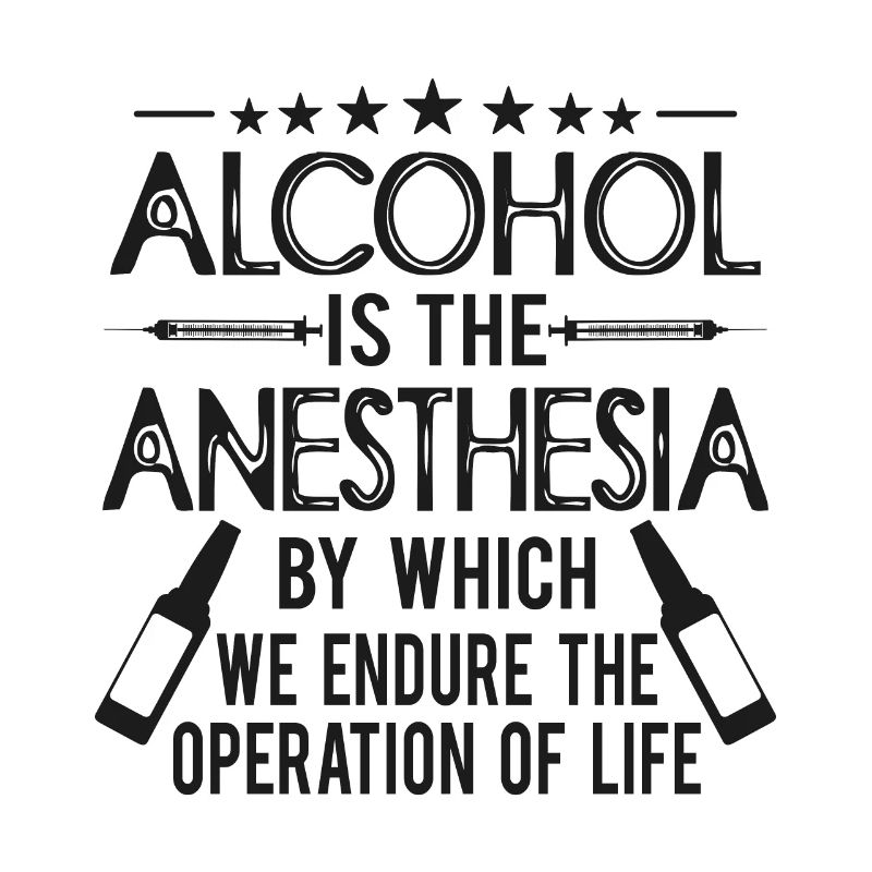 Alcohol anesthesia