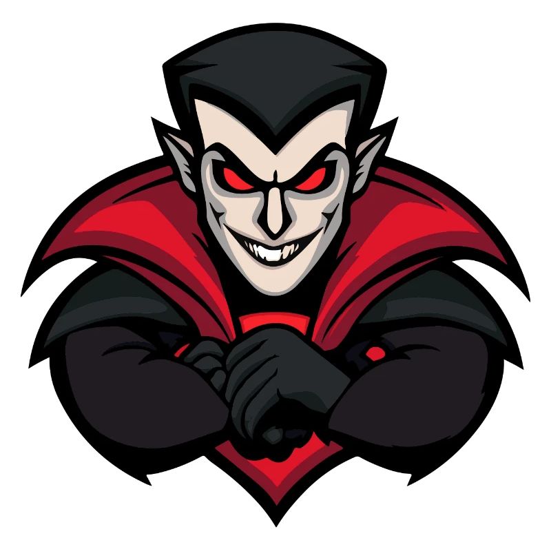 Vampir Halloween Comic
