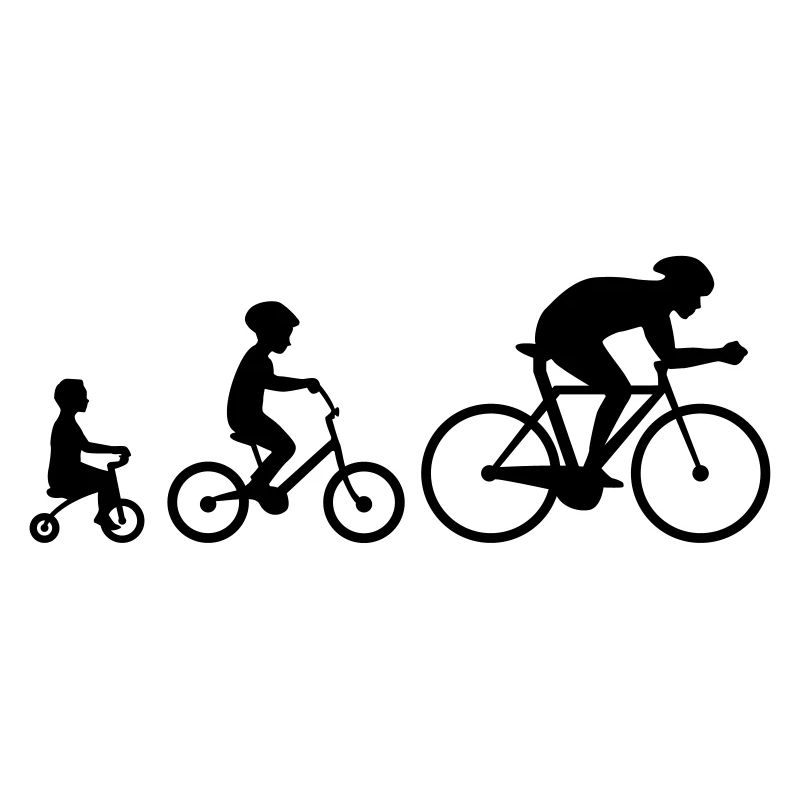Évolution d'un cycliste