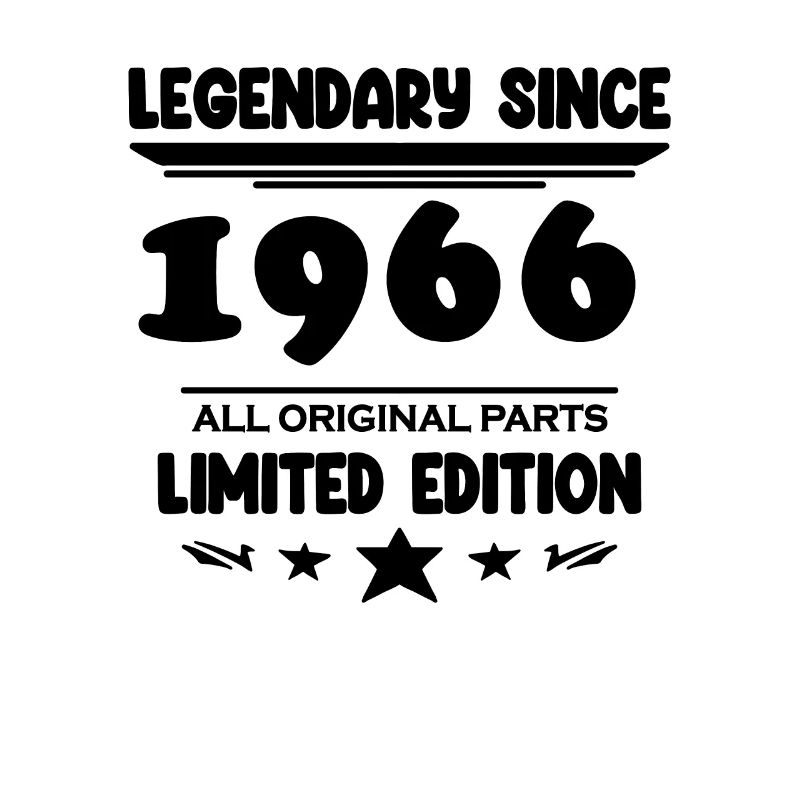 1966 - Né 1966 - Année de construction 1966