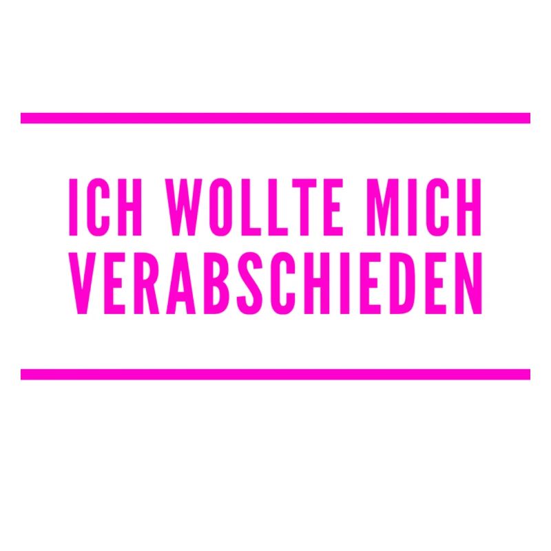 lebe wohl