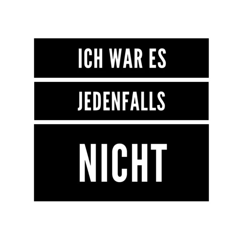 ich habe nichts getan