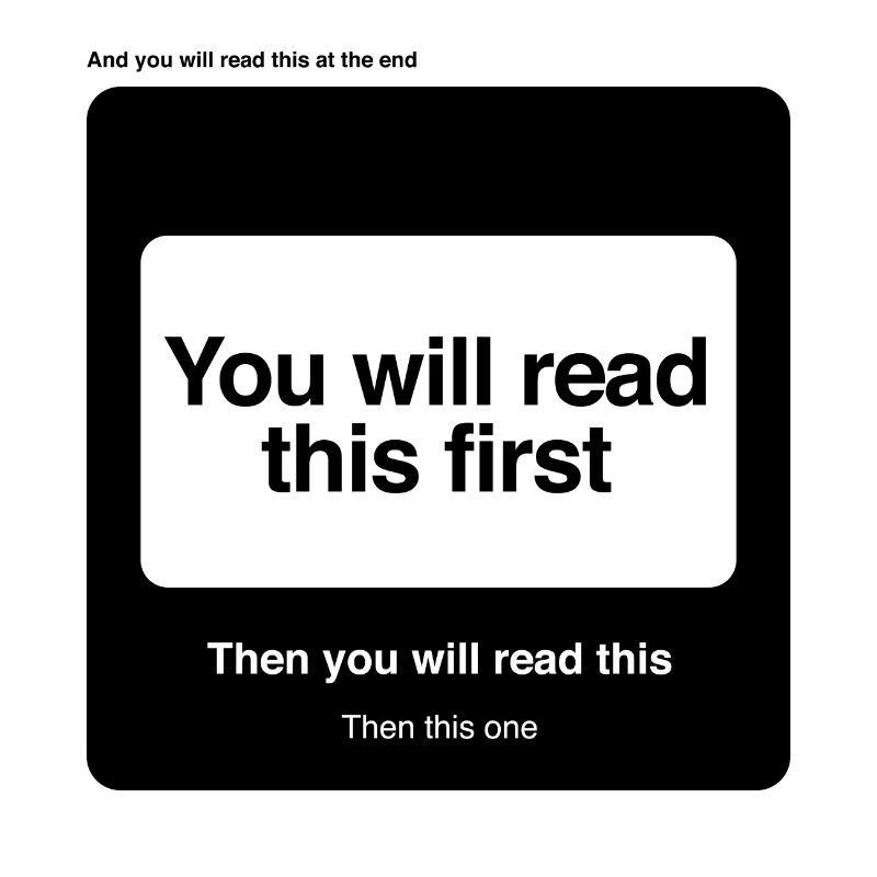 Read First Humor Mind brain perception thoughts