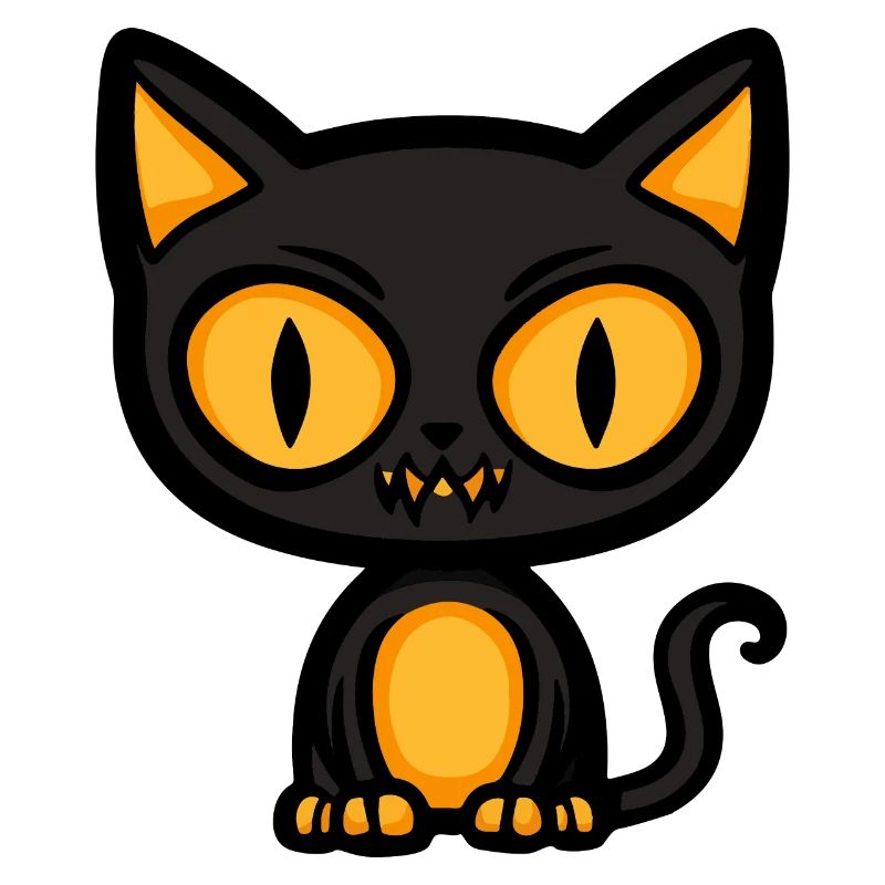 Cat Halloween Comic Cat