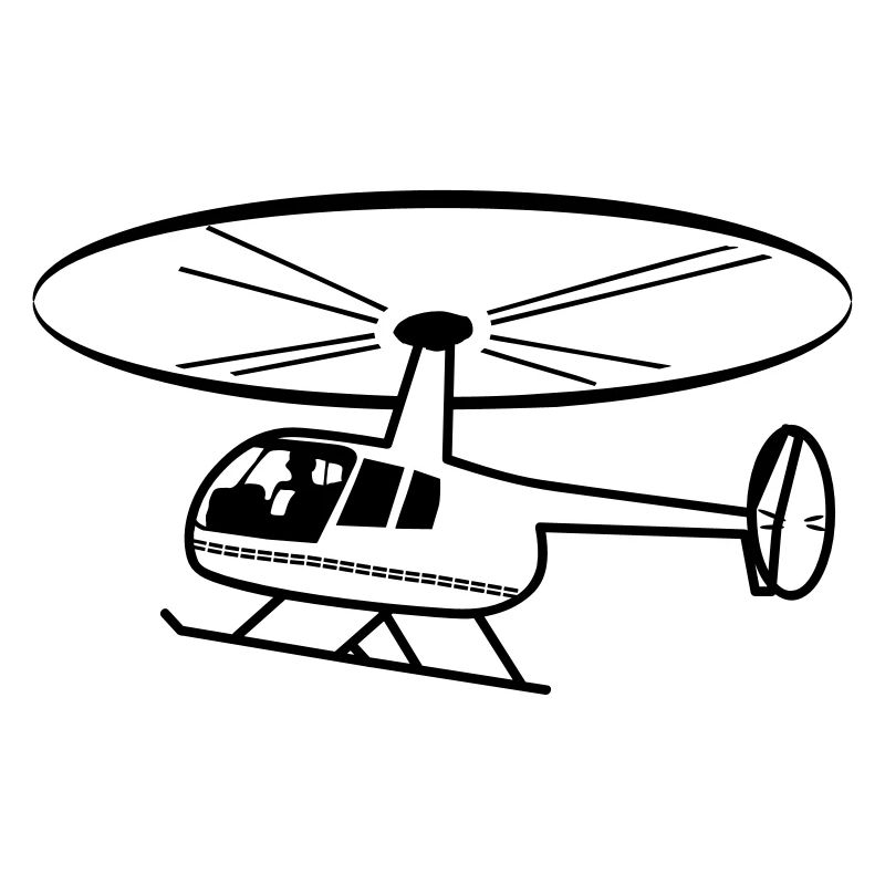 Helicopter rotor helicopter fly