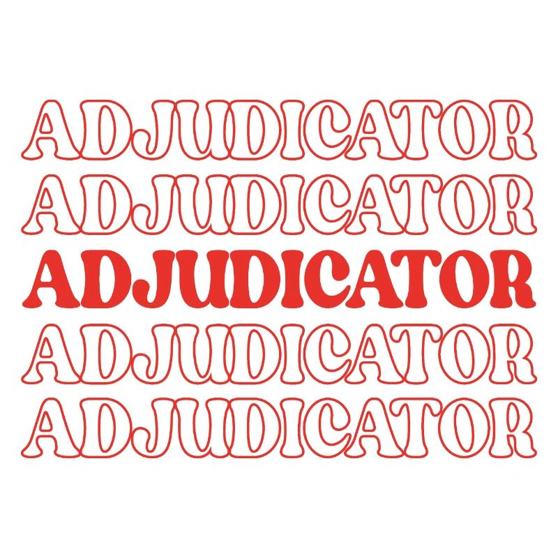 Adjudicator Arbitrator Referee Judge Arbitrer