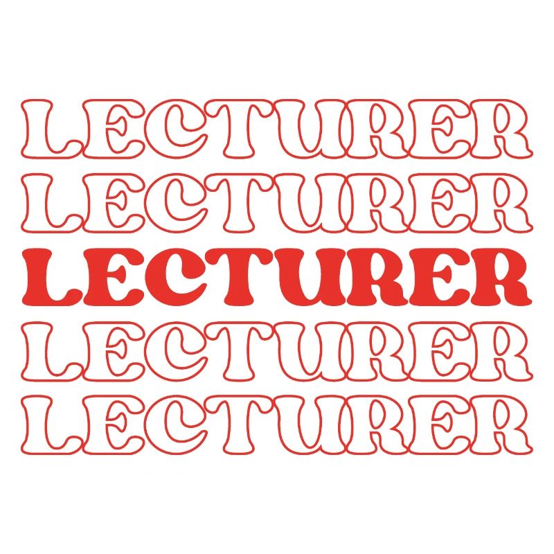 Lecturer Teacher Instructor Speaker Educator