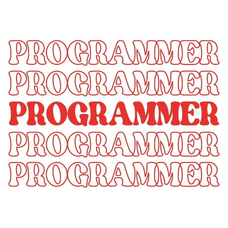Programmierer, Programmierer, Entwickler, Programmierer, Software-Ingenieur