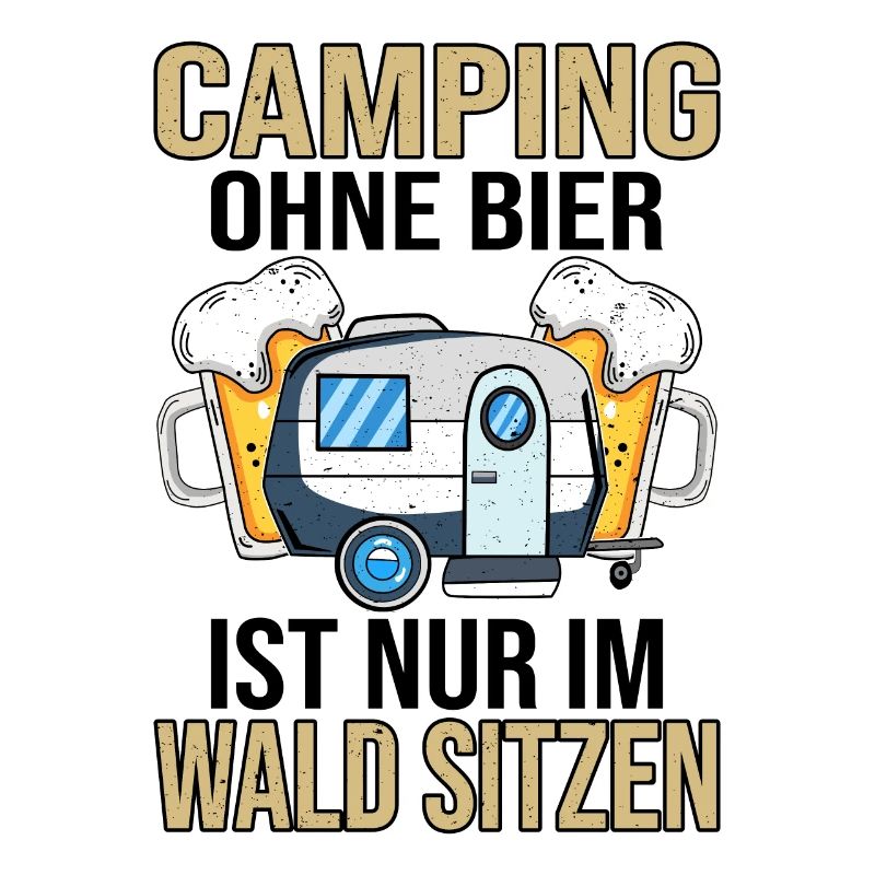 Camping und Bier