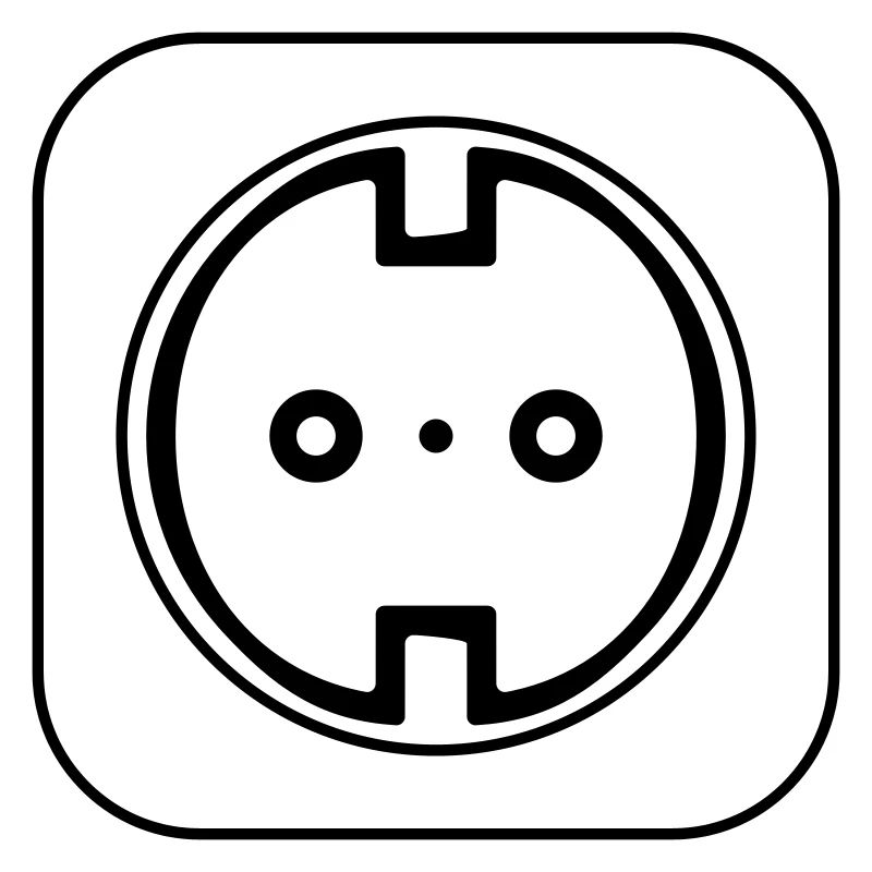 Electrical Socket Symbol Electrician