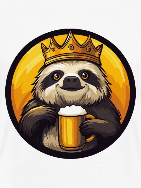 Faultier Bier Comic