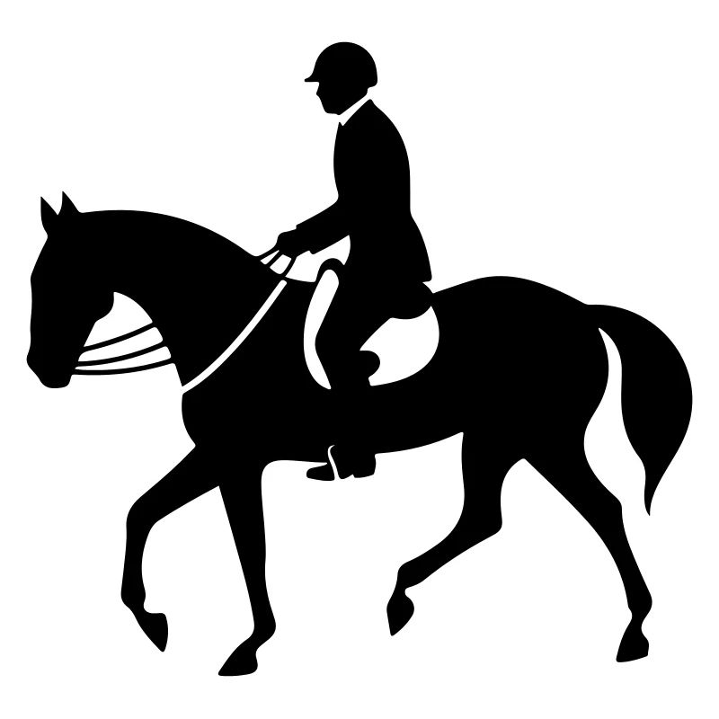 Reiten Pferd Mann Symbol