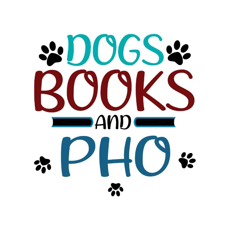 Pho Lover Geschenk Hunde Bücher und Pho Reader Geschenk