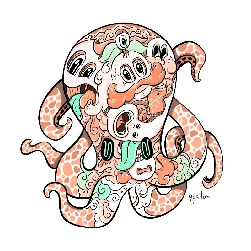 Doodle Octopus