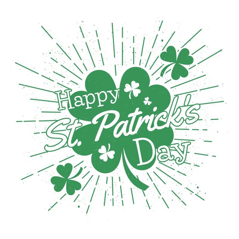 Bonne Saint-Patrick Graphique