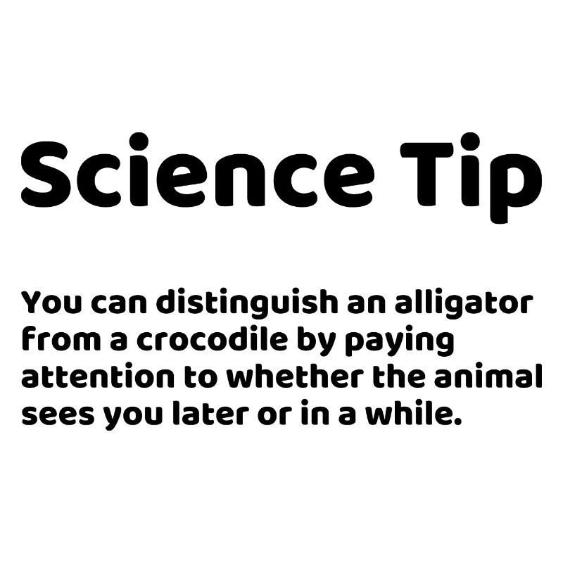 Science Tip Funny Saying