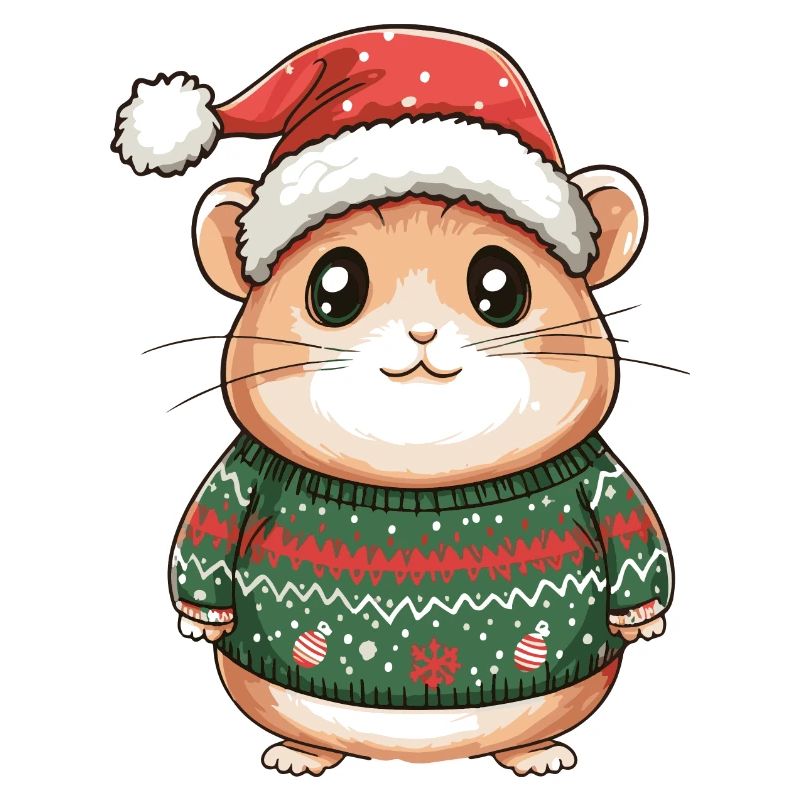Hamster Christmas Comic