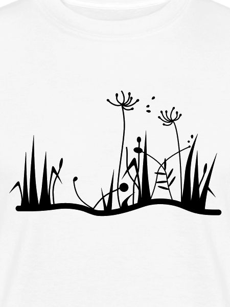 Blumen und Gräser