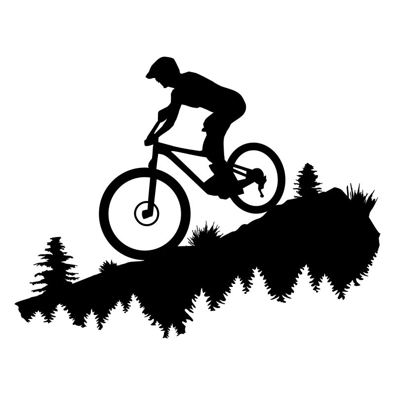 VTT, vélo de descente, vélo