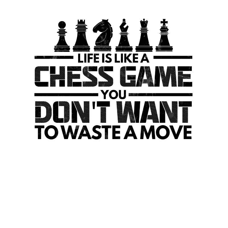Jeu d’échecs de vie Gaspiller no move Échecs