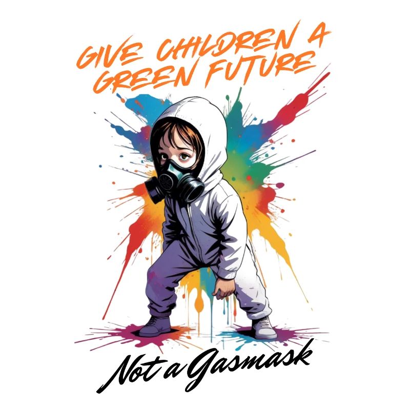 Give Children a Green Future, Not a Gasmask !