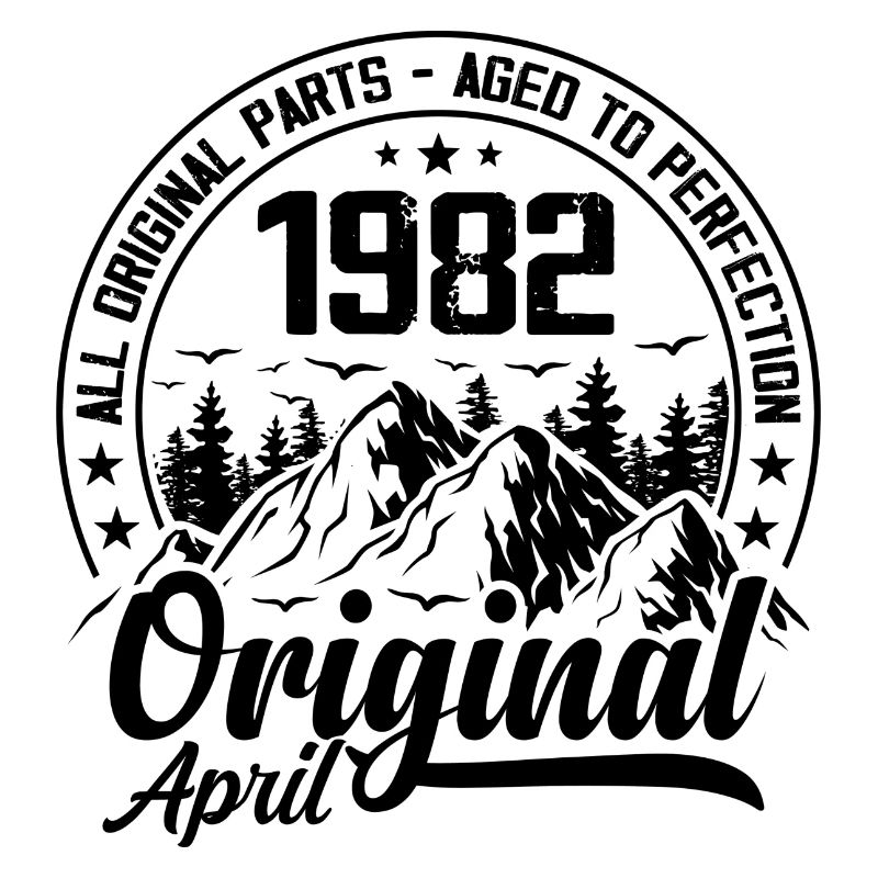 1982 April Original: 42 Years Anniversary Gift