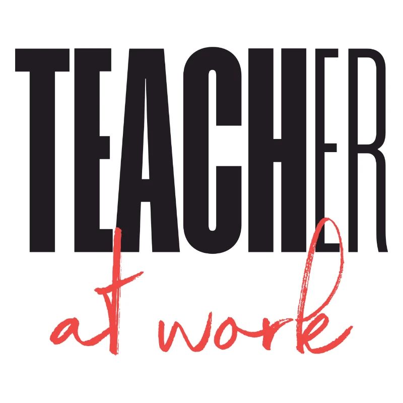 Teacher at work