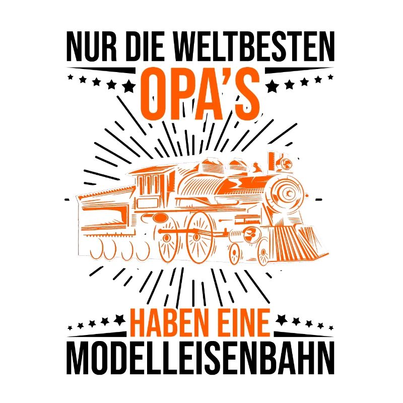 Weltbester Modelleisenbahn Opa