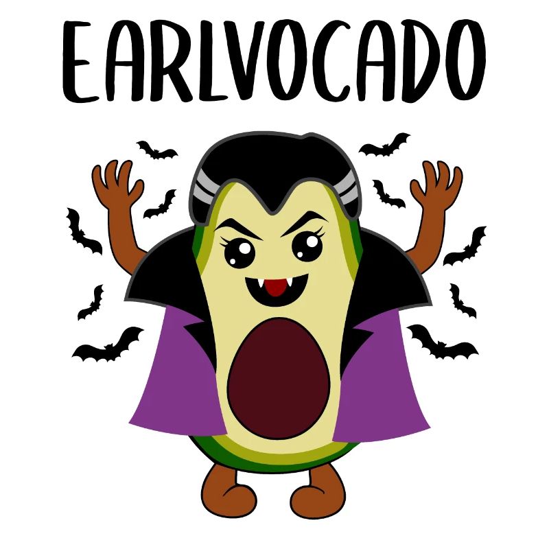 Avocat Vampire Drôle de Légume Fruit Cadeau