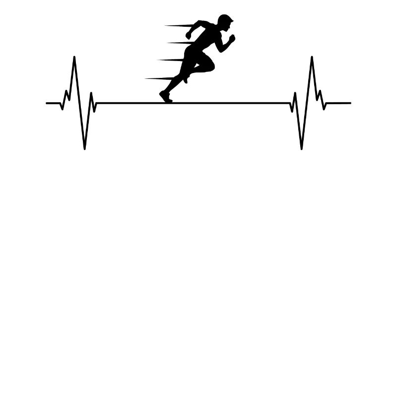 ECG d’athlétisme Sprinter Heart Pulse