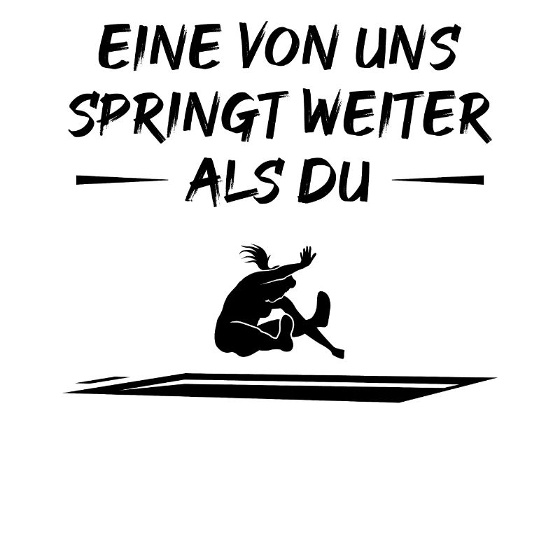 Weitsprung-Herausforderung Siegerin Geschenk