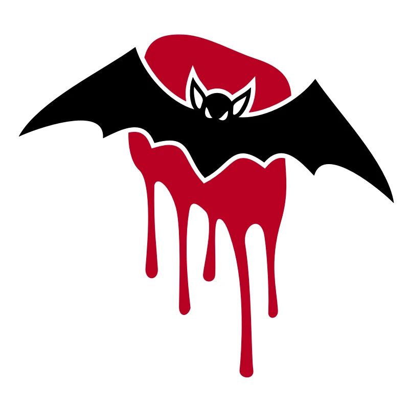Fledermaus Blutfleck