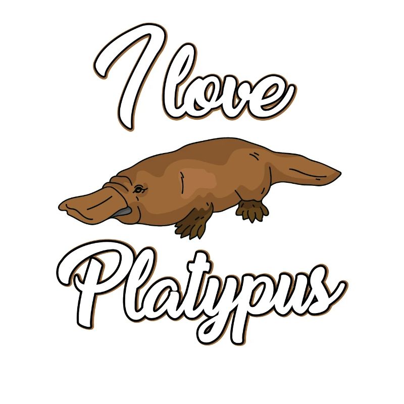 J’adore les ornithorynques